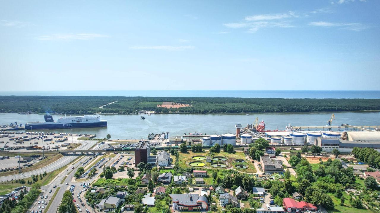 Sea View Apartment On 19Th Floor Klaipėda Exterior foto