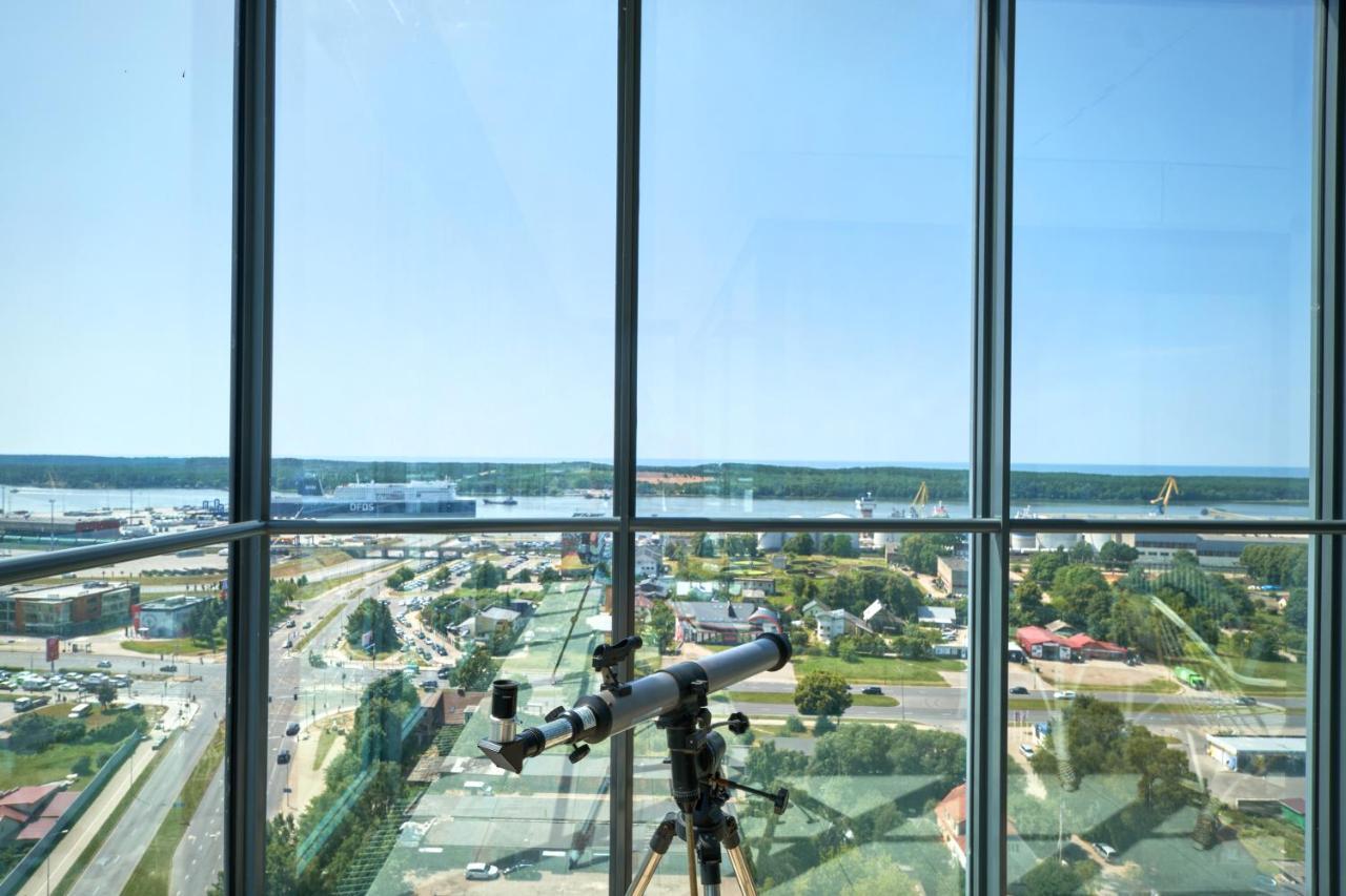 Sea View Apartment On 19Th Floor Klaipėda Exterior foto