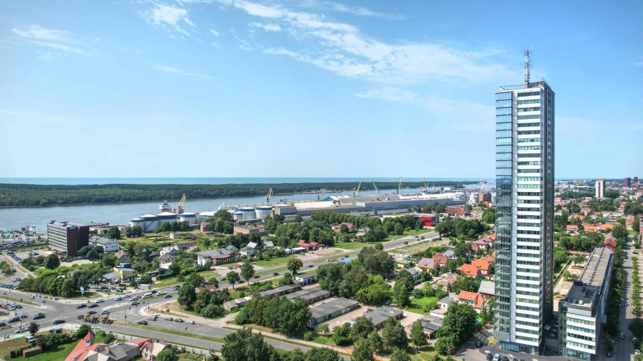 Sea View Apartment On 19Th Floor Klaipėda Exterior foto